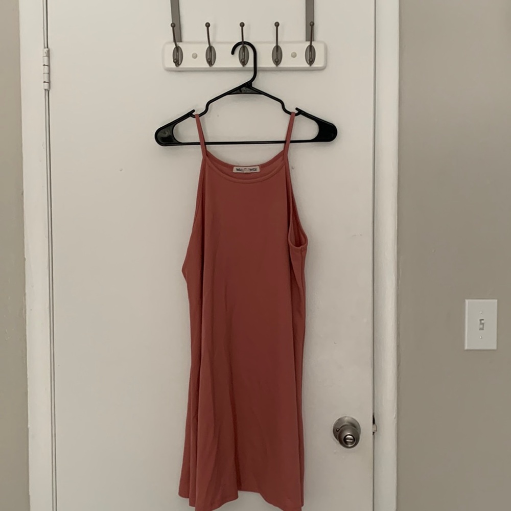Junior’s wallflower Natalie chiffon swing dress